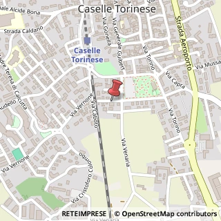 Mappa Via Risorgimento, 5, 10072 Caselle Torinese, Torino (Piemonte)