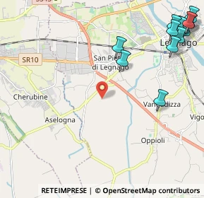 Mappa Via Bragadina, 37045 Legnago VR, Italia (3.20231)