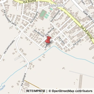 Mappa Via Emilia,  46, 35047 Solesino, Padova (Veneto)