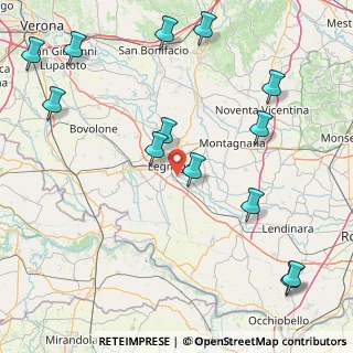 Mappa Via Belfiore, 37045 Legnago VR, Italia (21.276153846154)