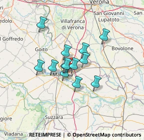 Mappa Via Botticelli, 46030 San Giorgio Bigarello MN, Italia (9.08692)