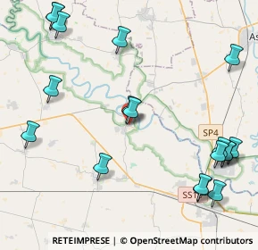 Mappa Via G. Dovara, 26031 Isola Dovarese CR, Italia (5.46667)