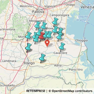 Mappa Via 4 Novembre, 35021 Agna PD, Italia (10.8445)