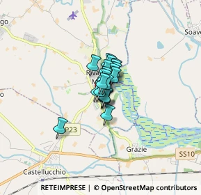 Mappa Via di Vittorio G., 46040 Castellucchio MN, Italia (0.6275)