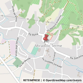 Mappa Via Roma, 3, 27010 Miradolo Terme, Pavia (Lombardia)