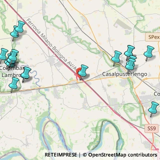 Mappa Via Marconi, 26864 Ospedaletto Lodigiano LO, Italia (6.703)
