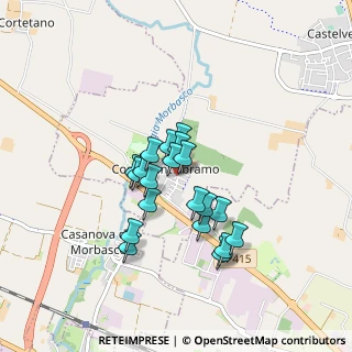 Mappa Via XXV Aprile, 26022 Castelverde CR, Italia (0.6465)