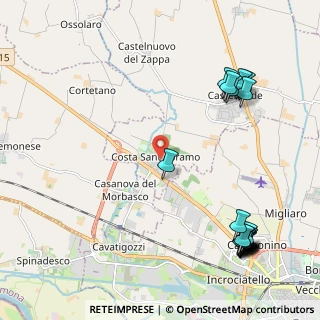Mappa Via XXV Aprile, 26022 Castelverde CR, Italia (2.94)