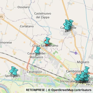Mappa Via XXV Aprile, 26022 Castelverde CR, Italia (3.5215)