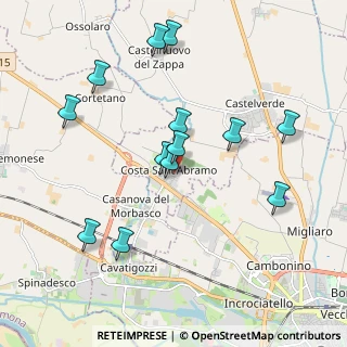 Mappa Via XXV Aprile, 26022 Castelverde CR, Italia (1.97615)