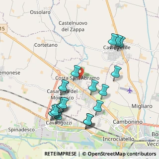 Mappa Via XXV Aprile, 26022 Castelverde CR, Italia (2.124)