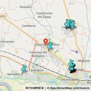 Mappa Via della Repubblica, 26022 Costa Sant'Abramo CR, Italia (3.0935)