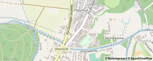 Mappa Pavia