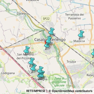 Mappa Via Bruno Buozzi, 26841 Casalpusterlengo LO, Italia (2.27545)