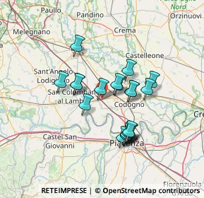 Mappa 26864 Somaglia LO, Italia (11.2965)