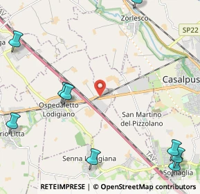 Mappa SP234, 26864 Somaglia LO, Italia (3.61333)