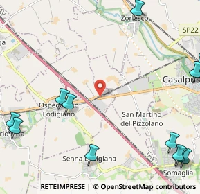 Mappa SP234, 26864 Somaglia LO, Italia (3.40286)