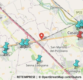 Mappa SP234, 26864 Somaglia LO, Italia (3.30727)