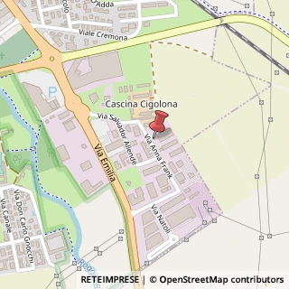 Mappa Via Anna Frank, 7/9, 26841 Casalpusterlengo, Lodi (Lombardia)