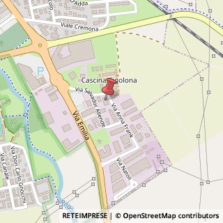 Mappa Via Salvador Allende, 7, 26841 Casalpusterlengo, Lodi (Lombardia)