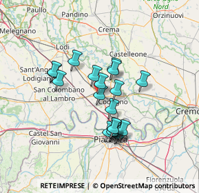 Mappa Via Conciliazione, 26841 Casalpusterlengo LO, Italia (11.0625)