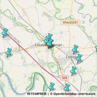 Mappa Via Conciliazione, 26841 Casalpusterlengo LO, Italia (4.94167)