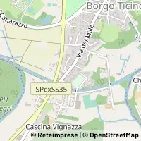 Kaart Pavia