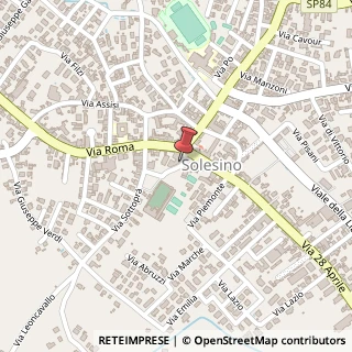 Mappa Piazza Diaz, 9, 35047 Solesino, Padova (Veneto)