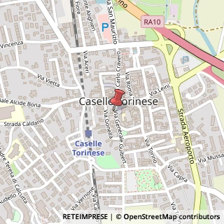 Mappa Via Generale Guibert, 6, 10072 Caselle Torinese, Torino (Piemonte)
