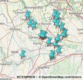 Mappa Via Libertà, 27027 Gropello Cairoli PV, Italia (12.8675)