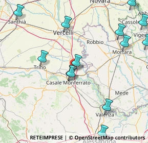 Mappa Via Casale, 15030 Villanova Monferrato AL, Italia (21.64857)