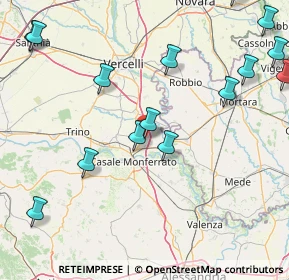 Mappa Via Casale, 15030 Villanova Monferrato AL, Italia (21.91125)