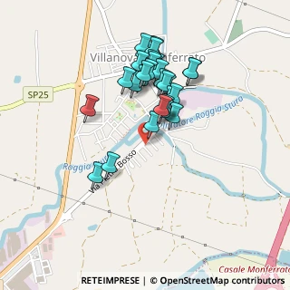 Mappa Via Casale, 15030 Villanova Monferrato AL, Italia (0.4069)