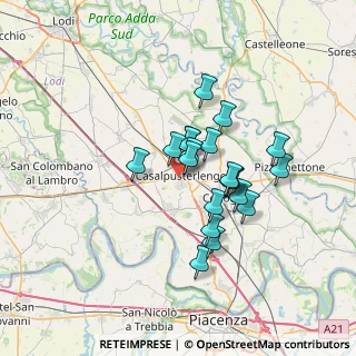 Mappa Via Cesare Battisti, 26841 Casalpusterlengo LO, Italia (5.258)