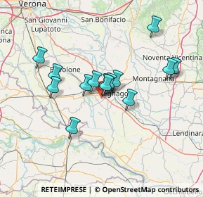 Mappa Via Pisane Righette, 37045 Legnago VR, Italia (11.41929)