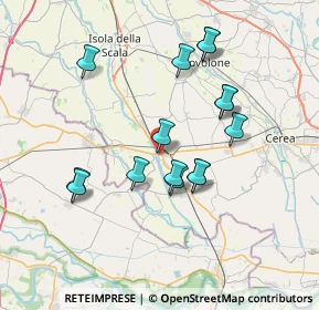 Mappa Via S. Francesco, 37054 Nogara VR, Italia (6.72933)