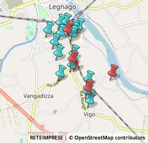 Mappa Via Rodigina Nord, 37045 Legnago VR, Italia (0.767)