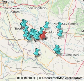 Mappa Via Gioberti Vincenzo, 37045 Legnago VR, Italia (10.946)