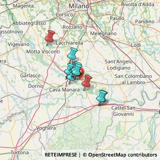 Mappa Via Francesco Pecchio, 27100 Pavia PV, Italia (7.70364)