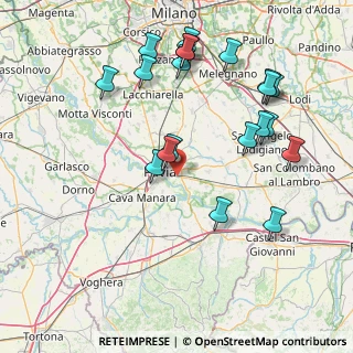 Mappa Via Francesco Pecchio, 27100 Pavia PV, Italia (17.373)