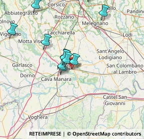 Mappa Via Pietro Fondrini, 27100 Pavia PV, Italia (13.84727)