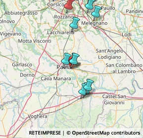 Mappa Via Pietro Fondrini, 27100 Pavia PV, Italia (17.03385)