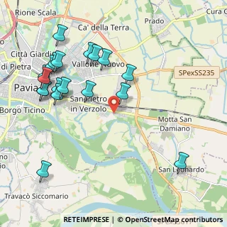 Mappa Via Francesco Pecchio, 27100 Pavia PV, Italia (2.38158)