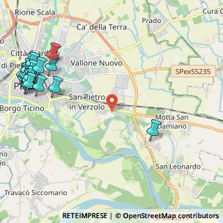 Mappa Via Francesco Pecchio, 27100 Pavia PV, Italia (3.2555)