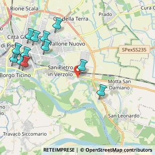 Mappa Via Francesco Pecchio, 27100 Pavia PV, Italia (2.73417)