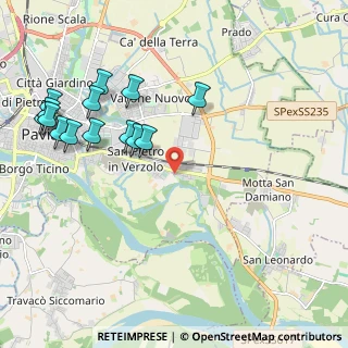 Mappa Via Francesco Pecchio, 27100 Pavia PV, Italia (2.39929)