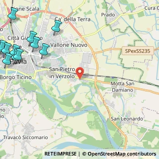 Mappa Via Francesco Pecchio, 27100 Pavia PV, Italia (3.71833)
