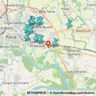 Mappa Via Francesco Pecchio, 27100 Pavia PV, Italia (1.97)