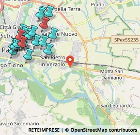 Mappa Via Pietro Fondrini, 27100 Pavia PV, Italia (2.753)