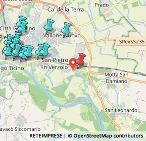 Mappa Via Pietro Fondrini, 27100 Pavia PV, Italia (2.873)